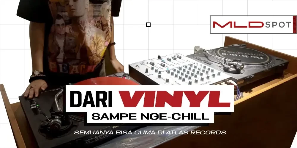 Nyobain Hunting Vinyl sambil Healing di Atlas Records